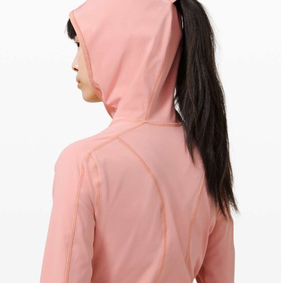 Break a trail 1/2 zip hoodie pastel pink Lululemon 6 - Picture 5 of 12